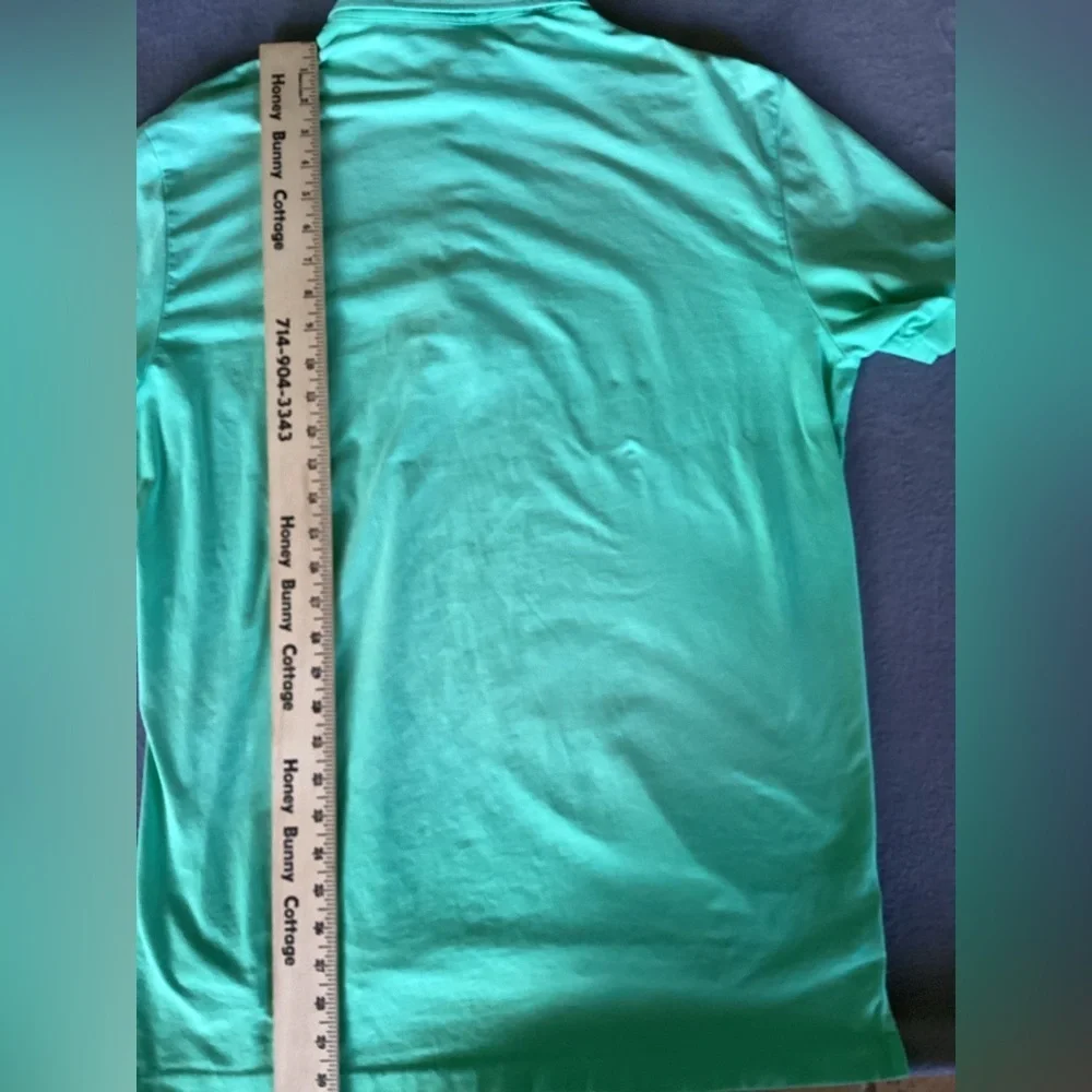 Polo Golf Ralph Lauren stretch Lisle-mint green-SZ L
Length 29.5”
Pit to pit 21” - Picture 6 of 6